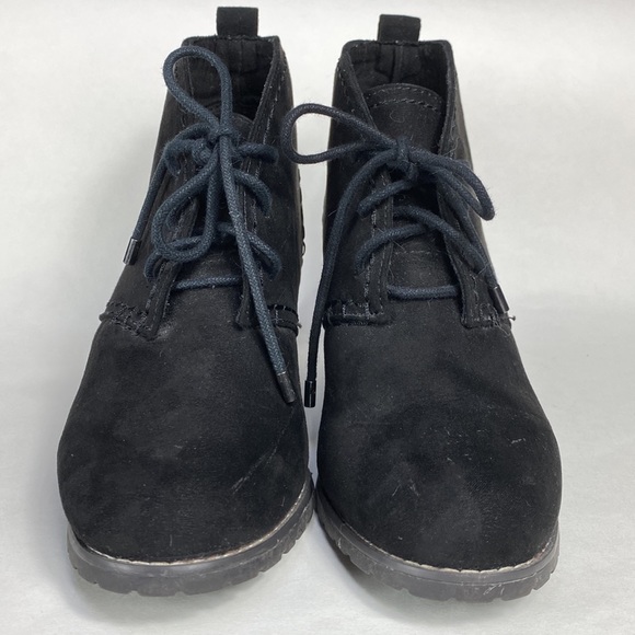 SO Black Wedge Booties - Picture 3 of 11